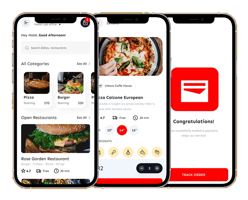 Grabbsy · Food delivery app