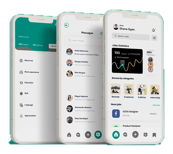 TalentHunt · Hiring & talent discovery app